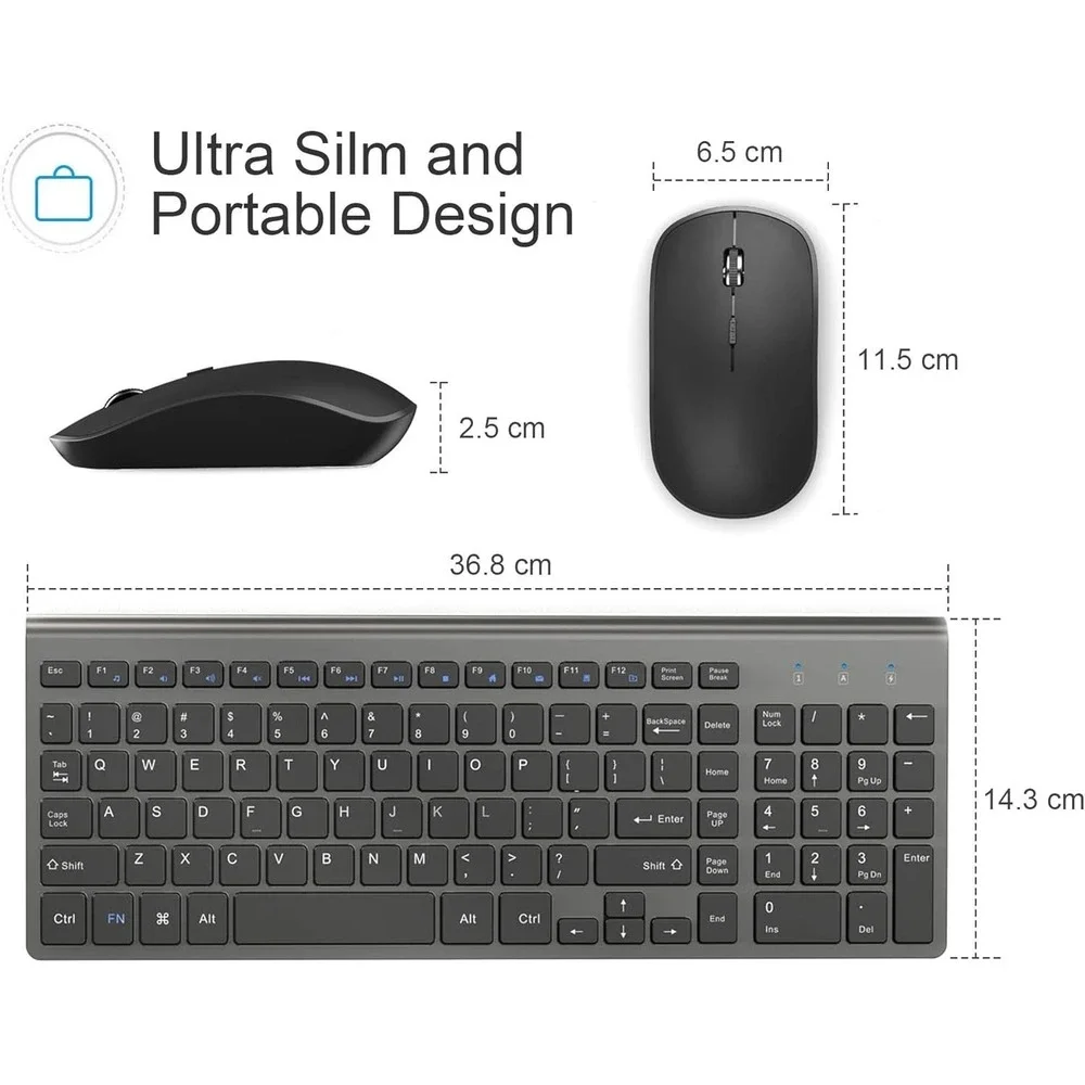 Joyaccess Wireless Keyboard and Mouse - NEW